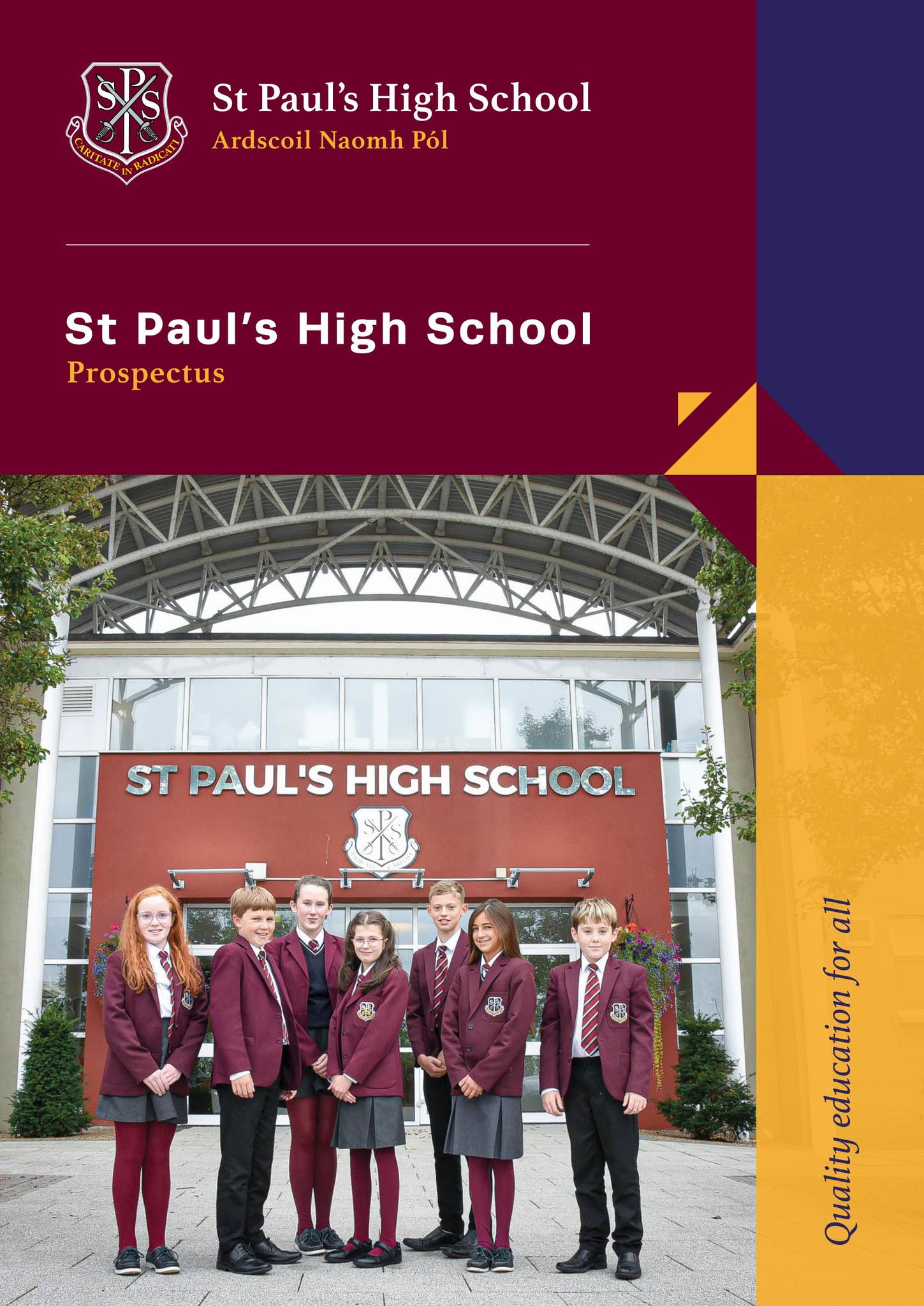 St Paul’s High School Prospectus 2024 by St Paul's High School - Issuu