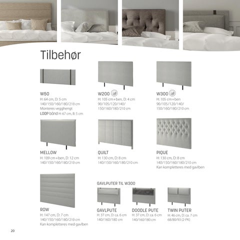Wonderland beds 家具目录 · Brosjyre Møbelringen kolleksjon 第 20 页