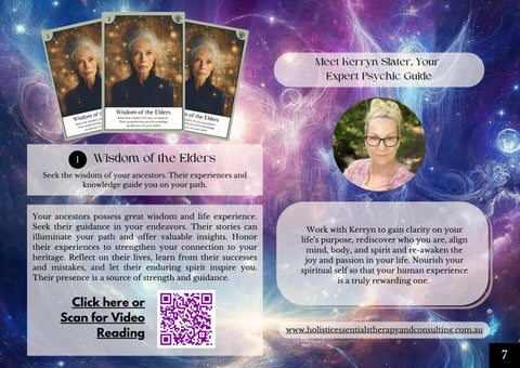 Mystic Beings Oracle Deck Guidebook 第 7 页