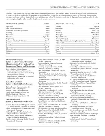 Emporia State University 冬季 2024 Commencement 第 11 页