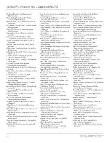 Emporia State University 冬季 2024 Commencement 第 14 页