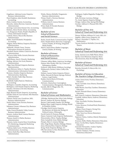 Emporia State University 冬季 2024 Commencement 第 7 页