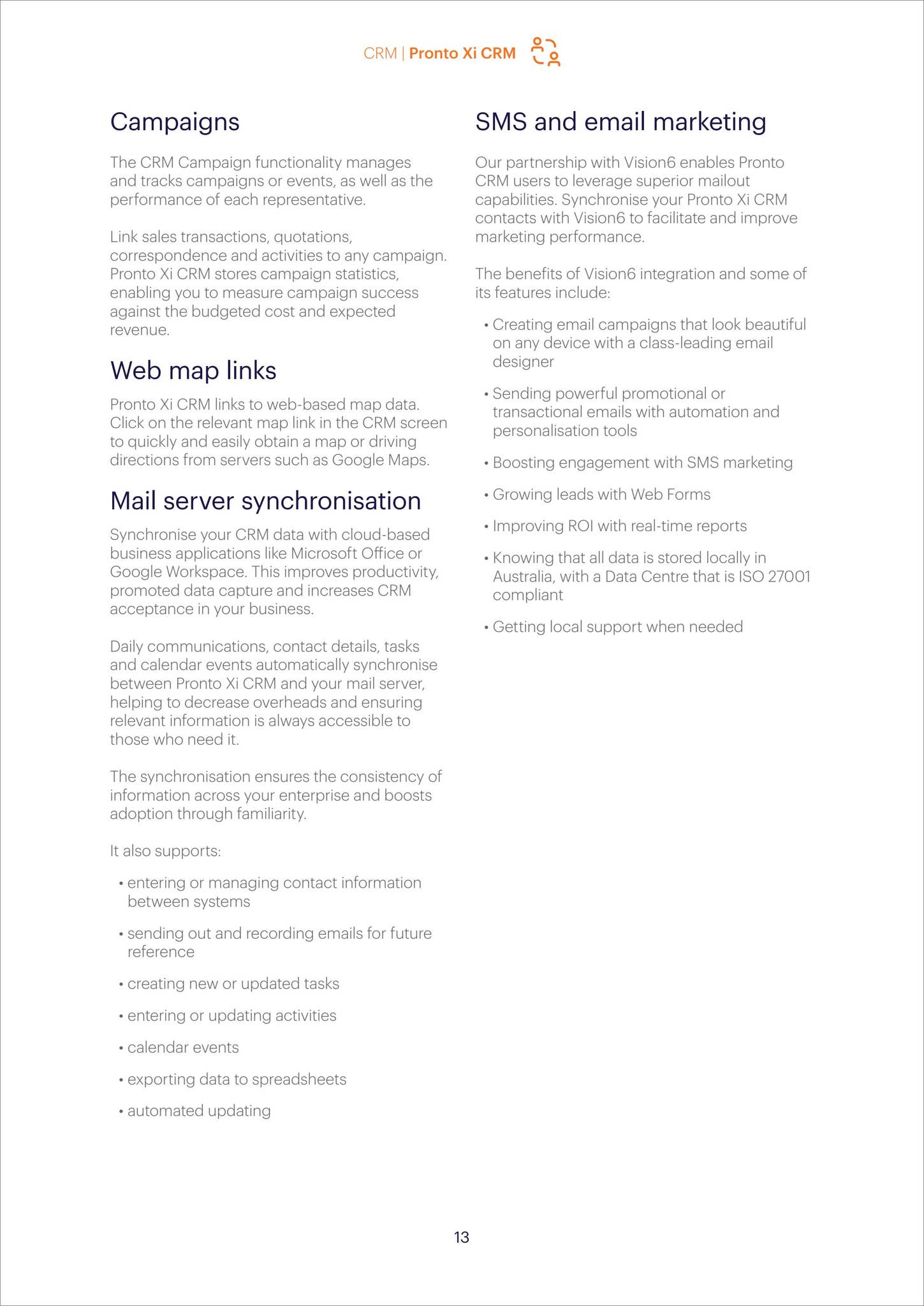 Pronto Xi User Guide.pdf Pronto Xi CRM by Pronto Software - Issuu