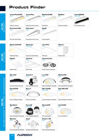 Aurora Lighting 灯饰目录 · 2025 第 14 页