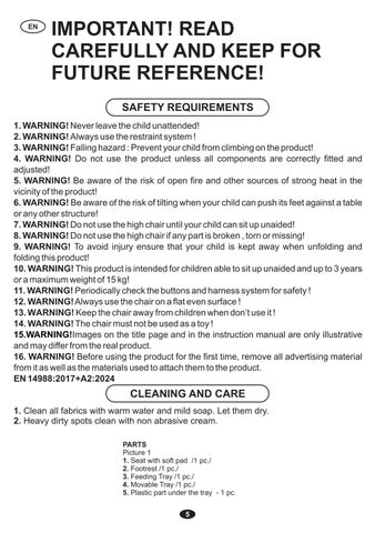 PARTY Manual Instruction 第 5 页