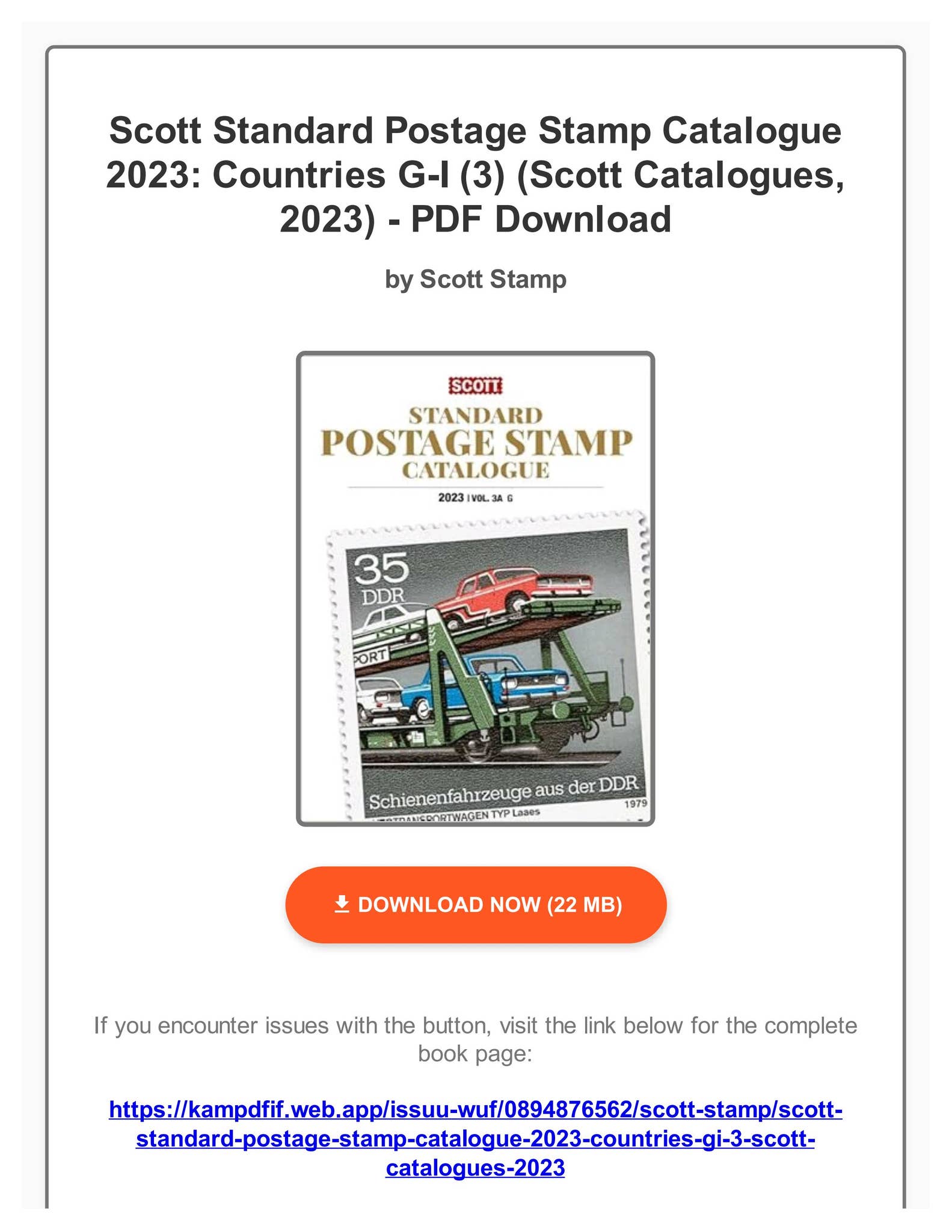 2002 SCOTT CATALOGUE　 VOLUME 1~6 2002 SCOTT CATALOGUE VOLUME 1~6 未使用品】 Postage Standard