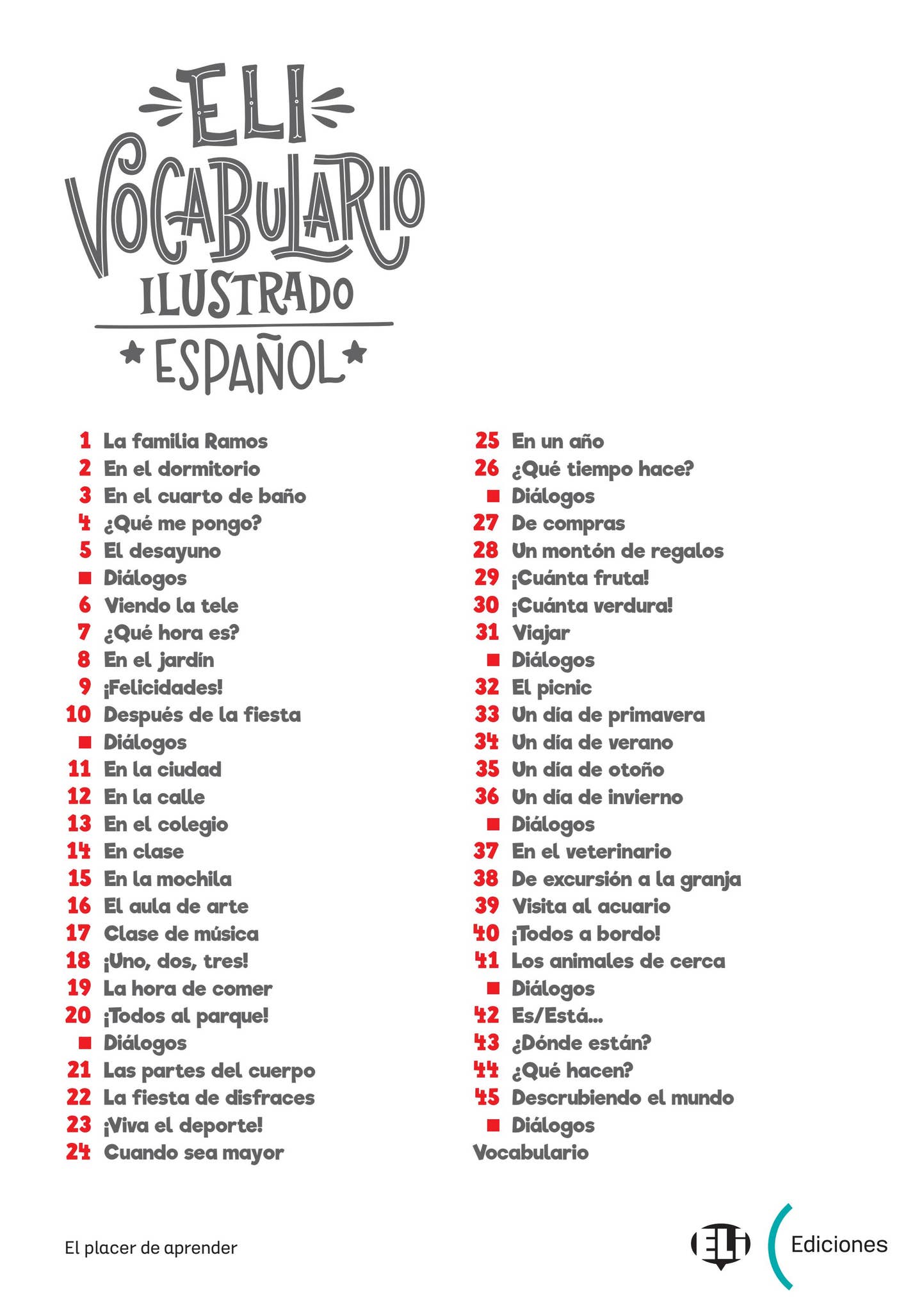Eli Vocabulario Ilustrado Español by ELI Publishing - Issuu