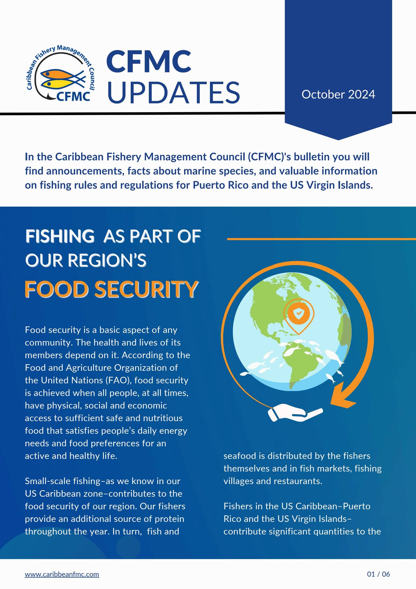 CFMC Updates (October 2024) by Caribbean Fishery Management Council - Issuu