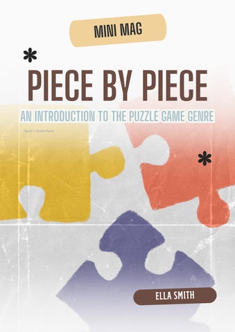 Piece By Piece: An Introduction To The Puzzle Game Genre