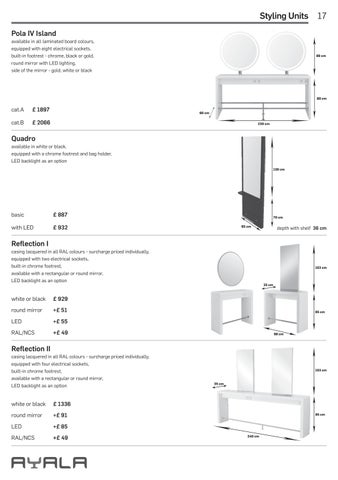 Ayala Salon 家具 全集 价格表 : Salon 家具 第 17 页