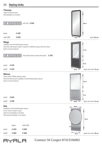 Ayala Salon 家具 全集 价格表 : Salon 家具 第 20 页