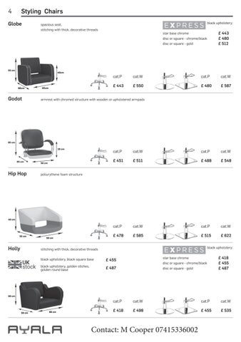 Ayala Salon 家具 全集 价格表 : Salon 家具 第 4 页