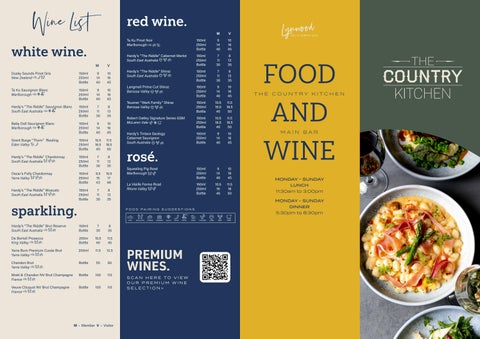 Country Food Menu First Class Food & Drink | CrossCountry