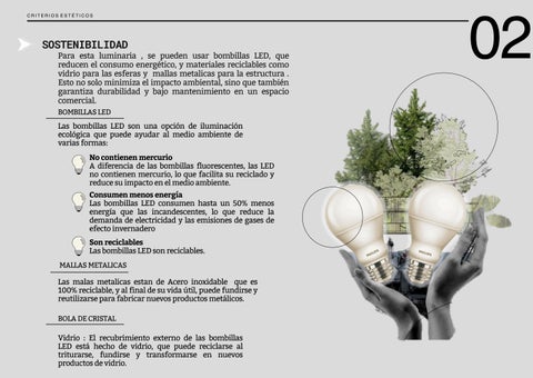 Chaska Bautista 灯饰目录 · PORTAFOLIO - DISEÑO 德文 LUMINARIAS 第 9 页