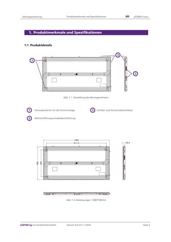 LEDBRIX Indoor Kurzanleitung 第 3 页