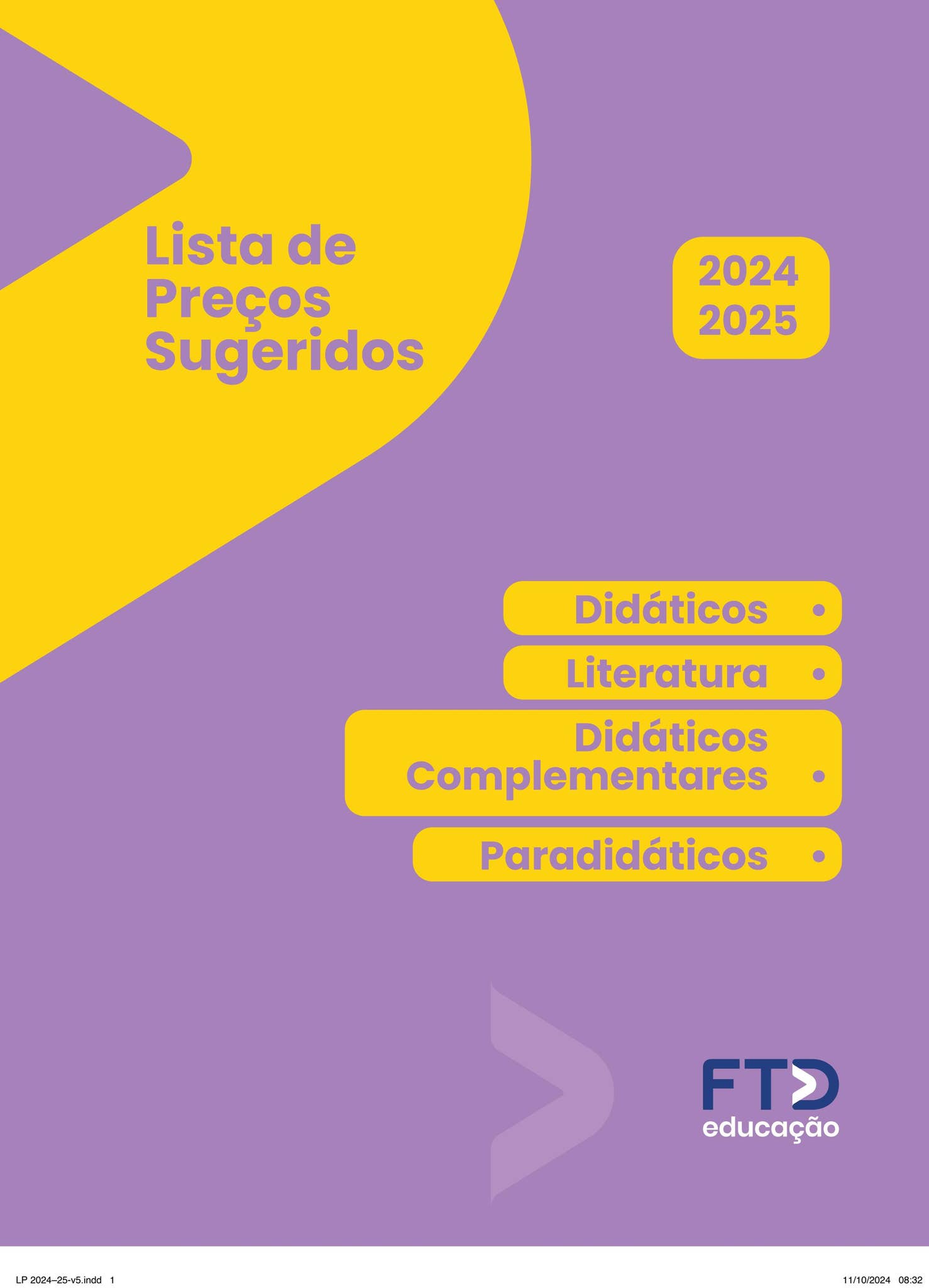 FTD Educação - Tabela de preços - 2024-2025 by FTD Educação - Issuu, image size:1478x2048