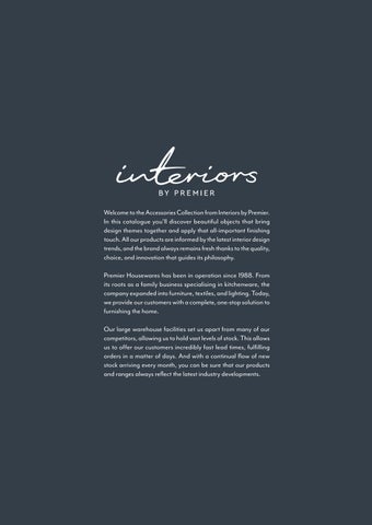 Interiors 配件 灯饰目录 2021 互动版 第 2 页