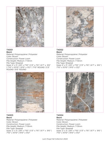 Lavin Rugs Fall 灯饰产品集 2024 第 13 页