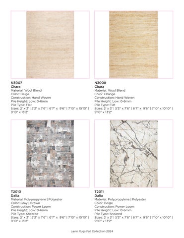 Lavin Rugs Fall 灯饰产品集 2024 第 19 页