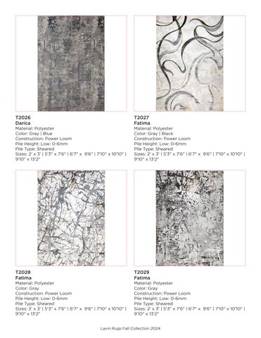 Lavin Rugs Fall 灯饰产品集 2024 第 23 页