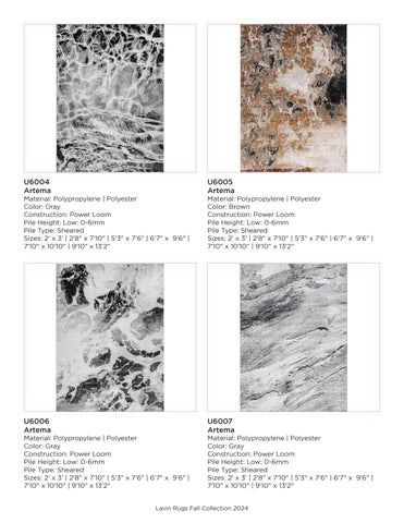 Lavin Rugs Fall 灯饰产品集 2024 第 6 页