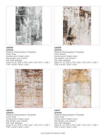 Lavin Rugs Fall 灯饰产品集 2024 第 7 页