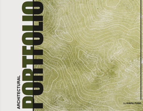 ARCHITECTURAL PORTFOLIO 