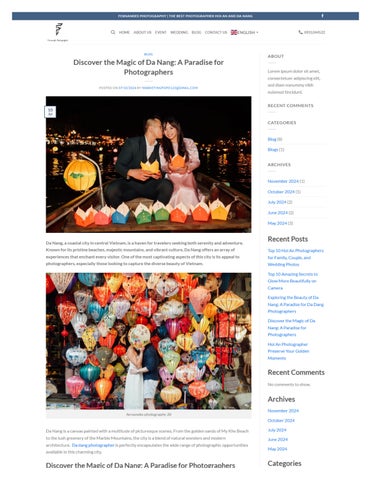 Magic of Da Nang: A Paradise for Photographers - fernandesphotography.vn