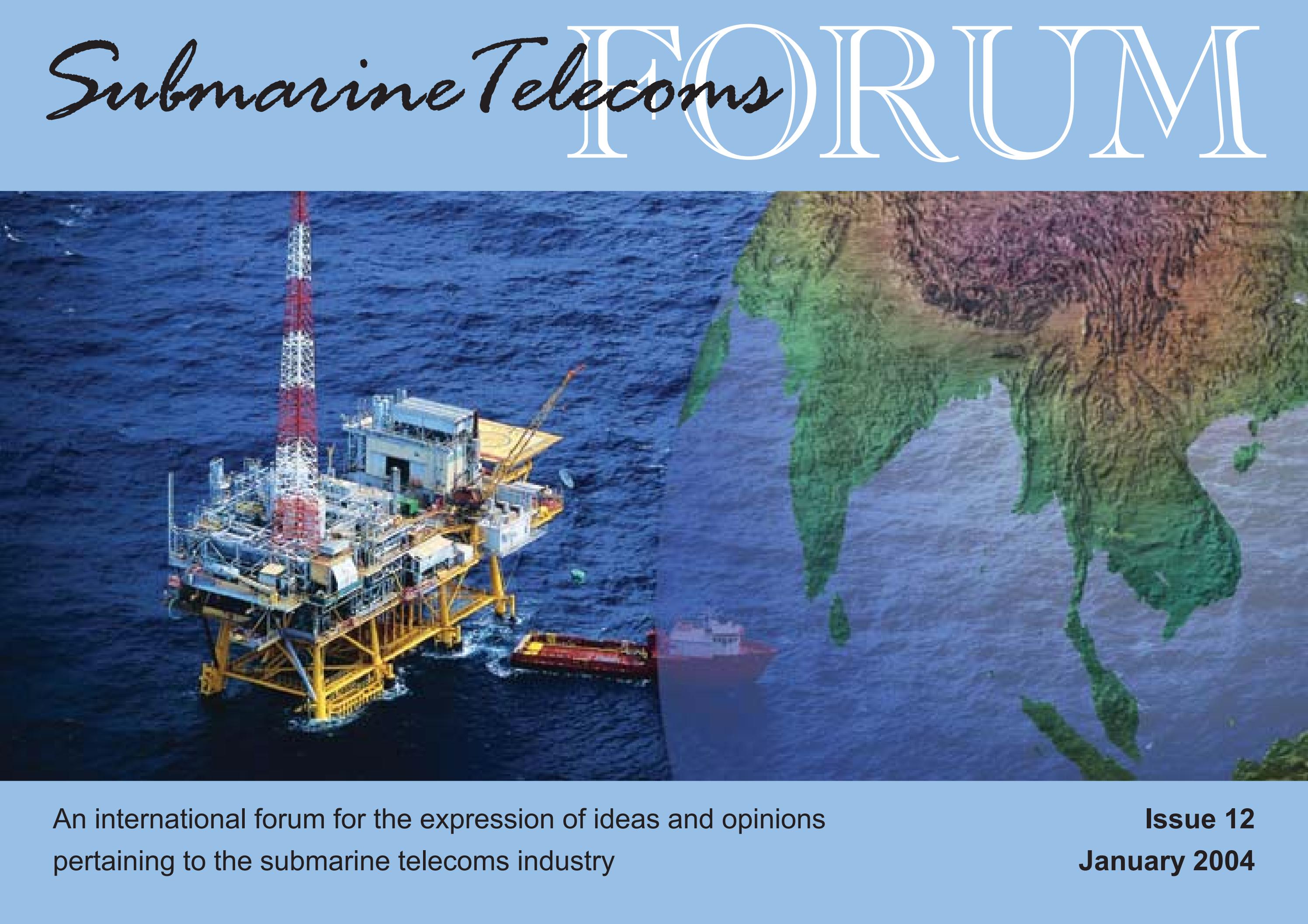 SubTel Forum Issue #12 - Addressing the Future of the Submarine Cable Industry cover