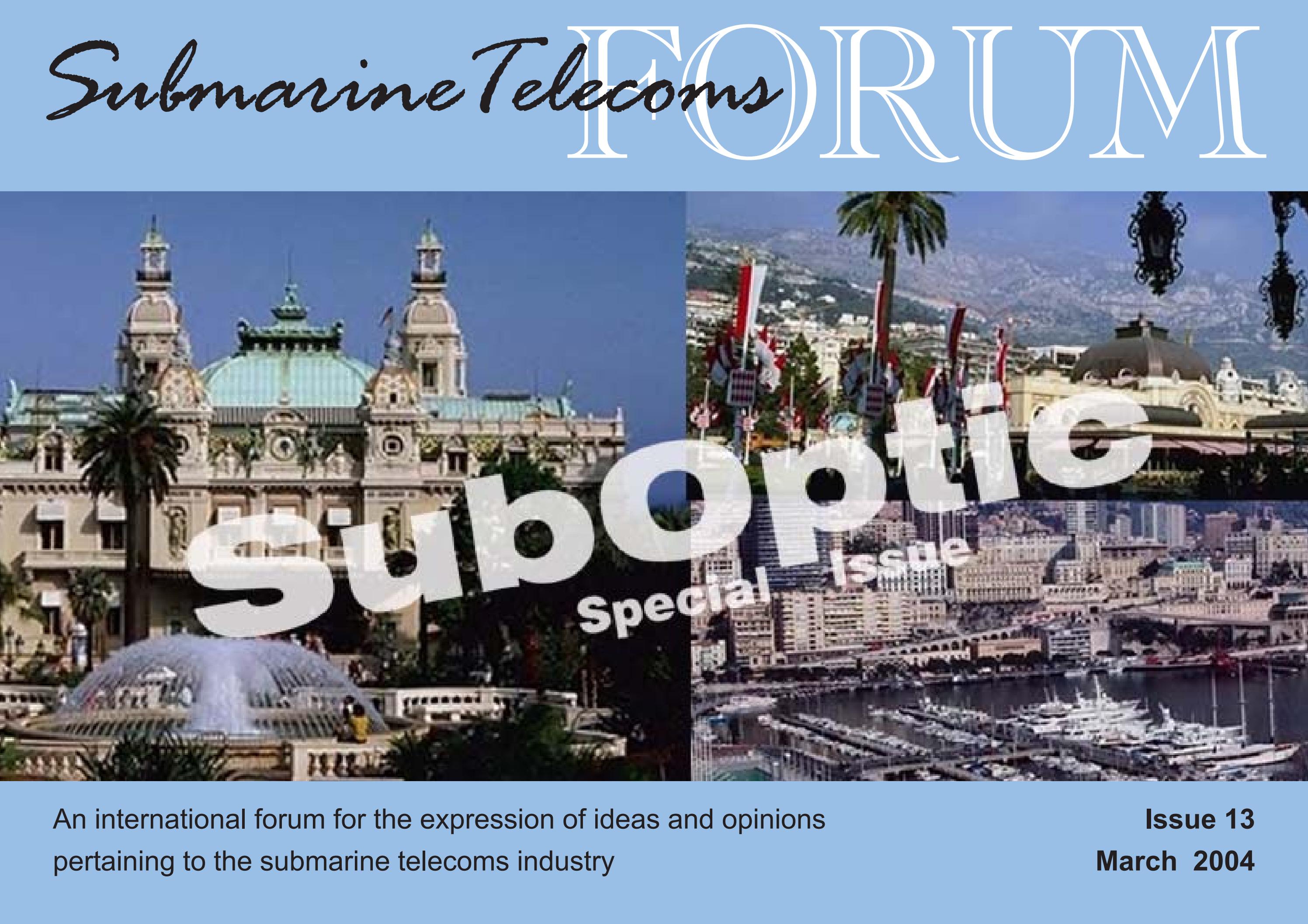 SubTel Forum Issue #13 - Industry Recovery and Market Trends cover