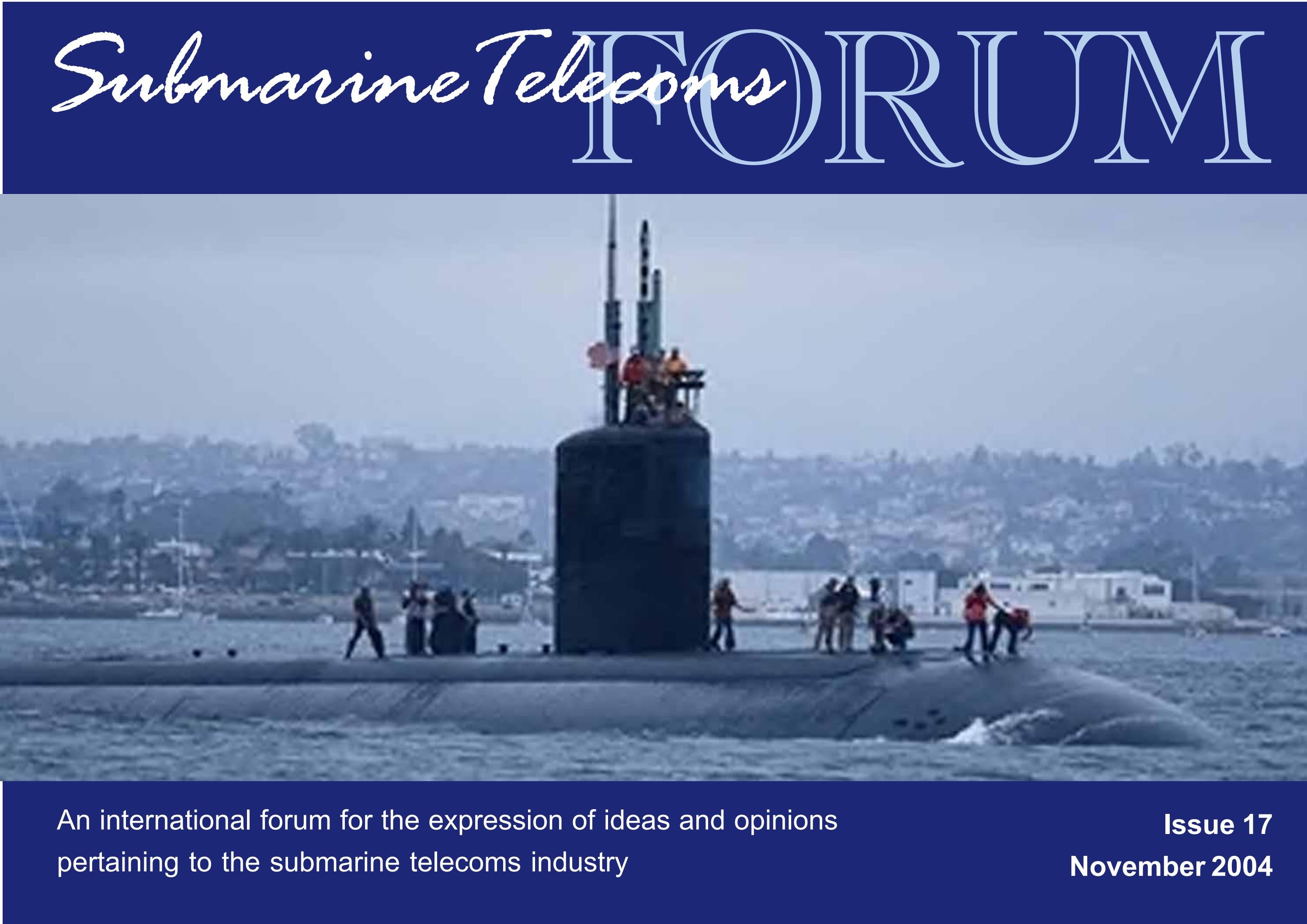 SubTel Forum Issue #17 - Defense cover