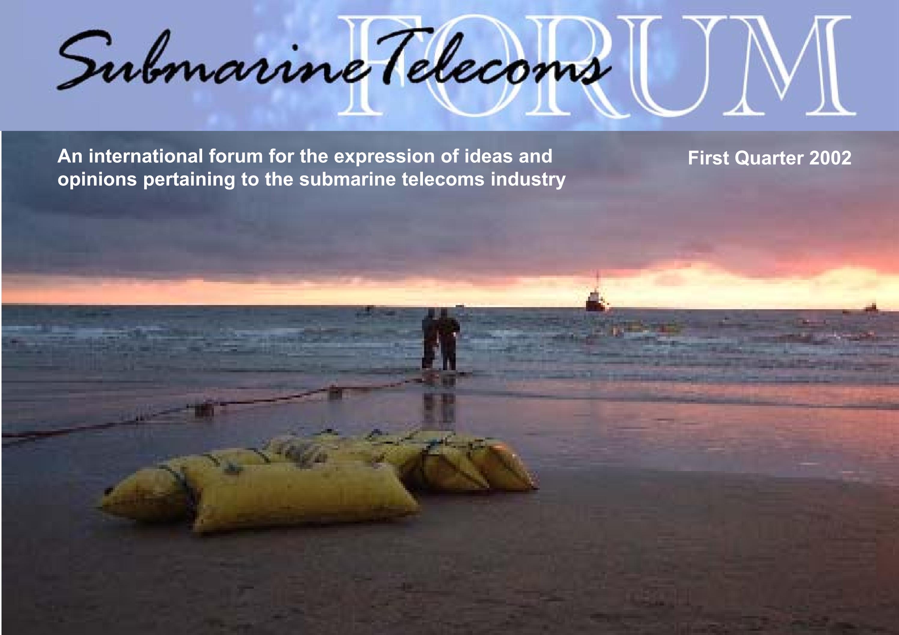 SubTel Forum Issue #2 - The Future of the Submarine Cable Industry cover