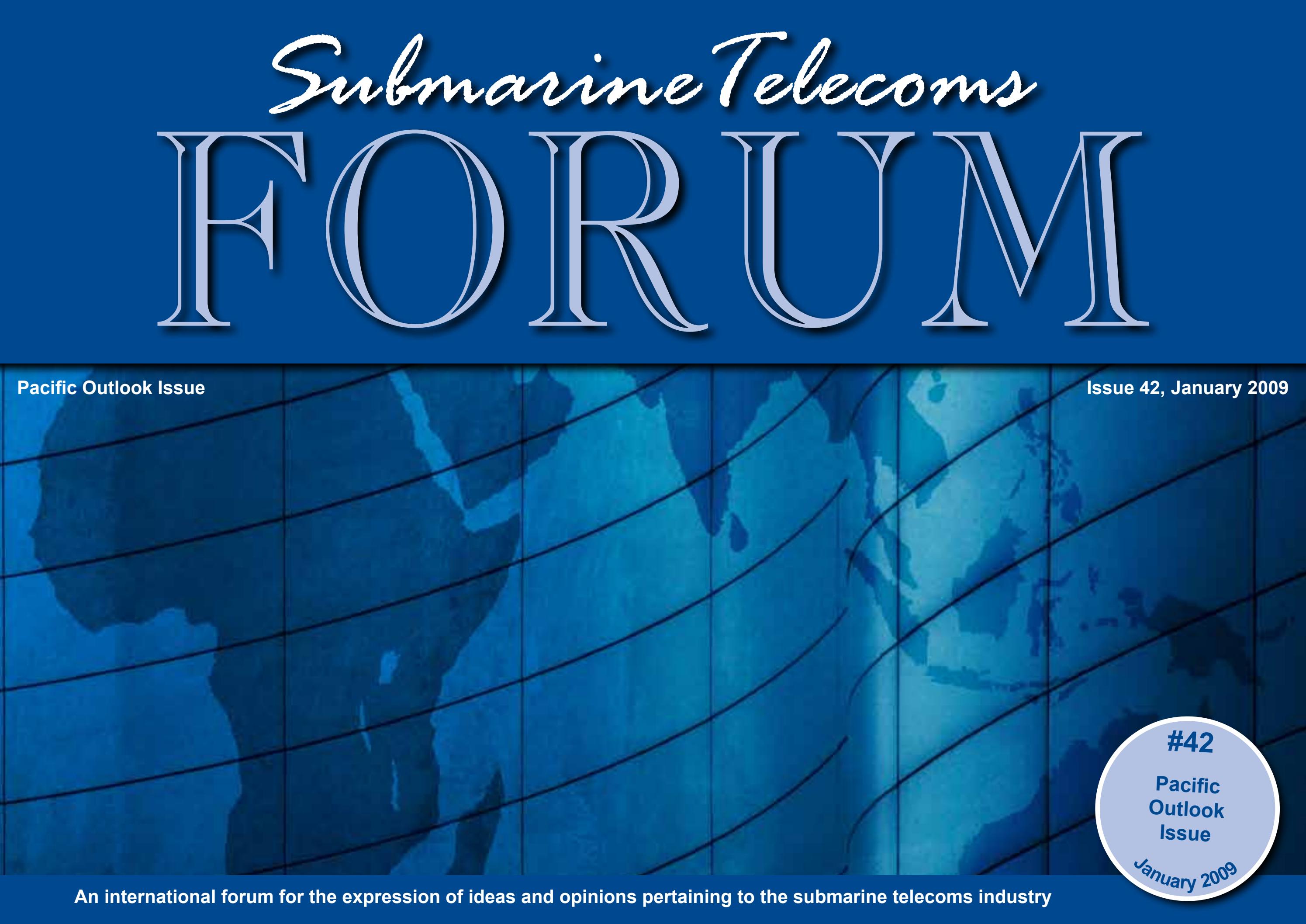SubTel Forum Issue #42 - Pacific Outlook cover
