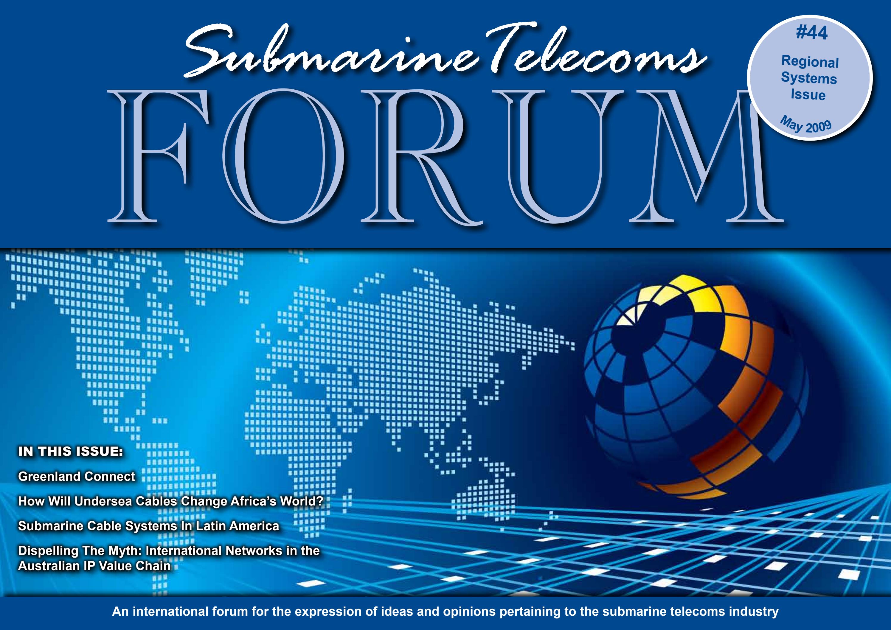 SubTel Forum Issue #44 - Regional Systems cover