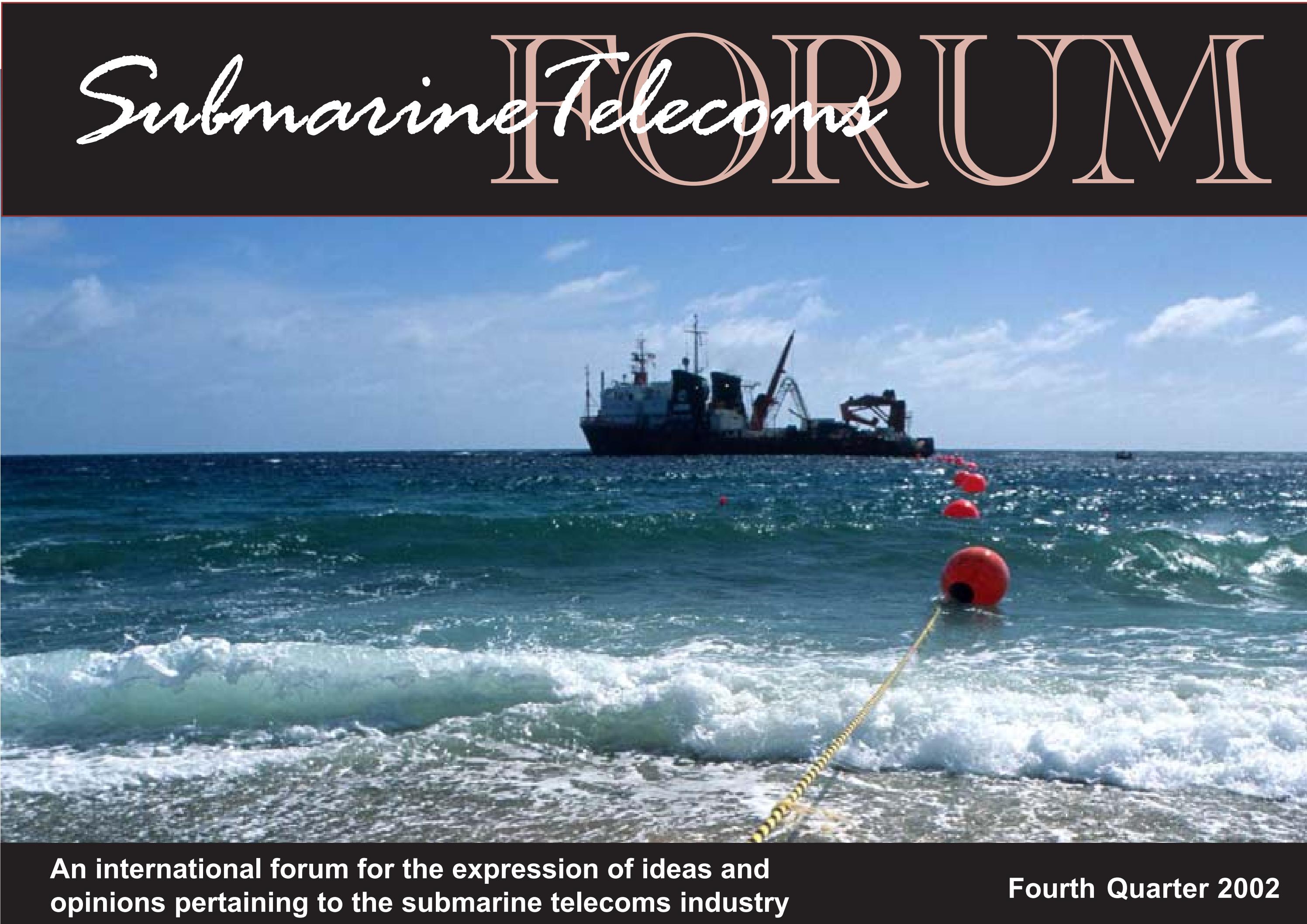 SubTel Forum Issue #5 - Convergence and Innovation in Submarine Telecoms cover