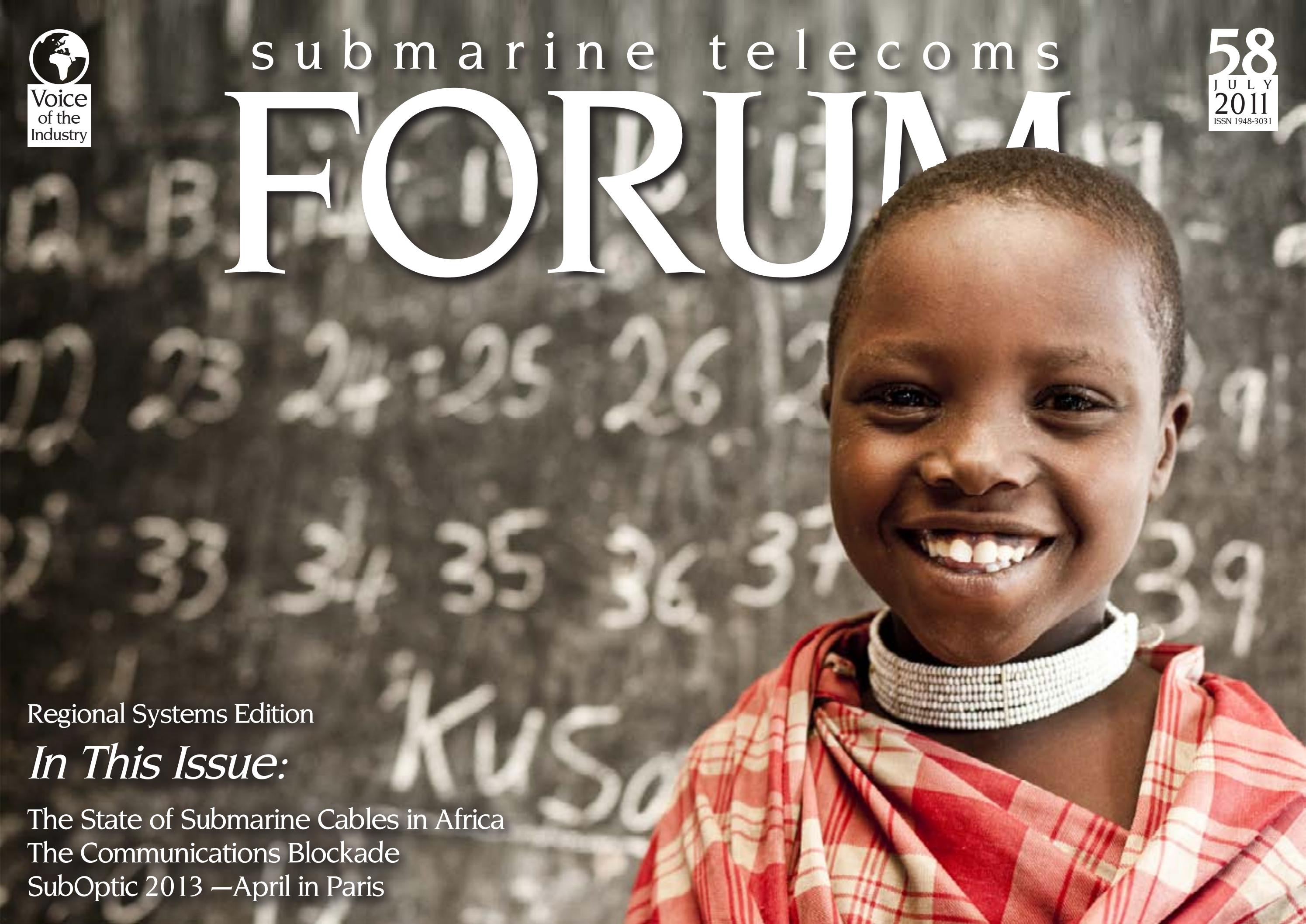 SubTel Forum Issue #58 - Regional Systems Edition cover