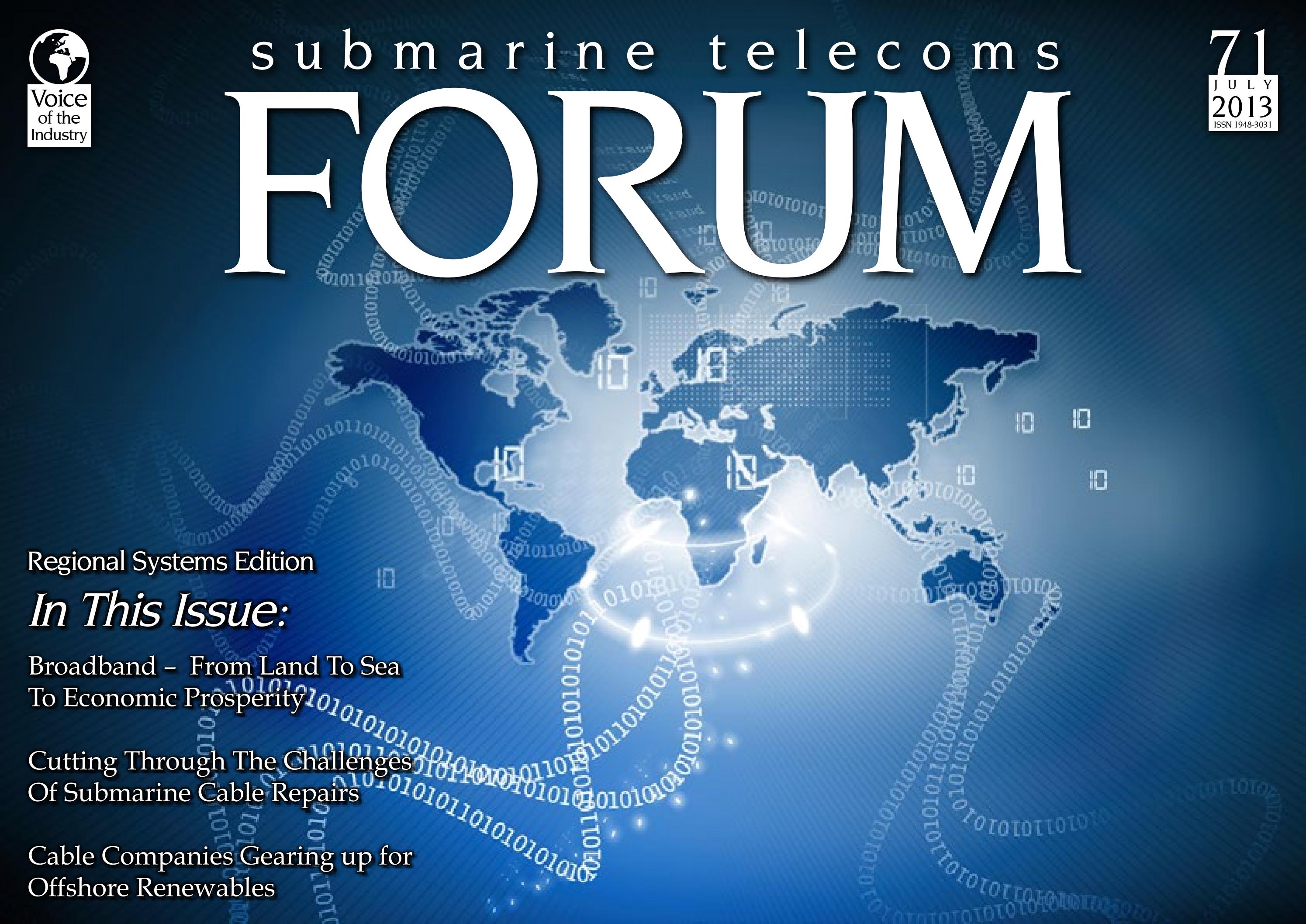 SubTel Forum Issue #71 - Regional Systems cover
