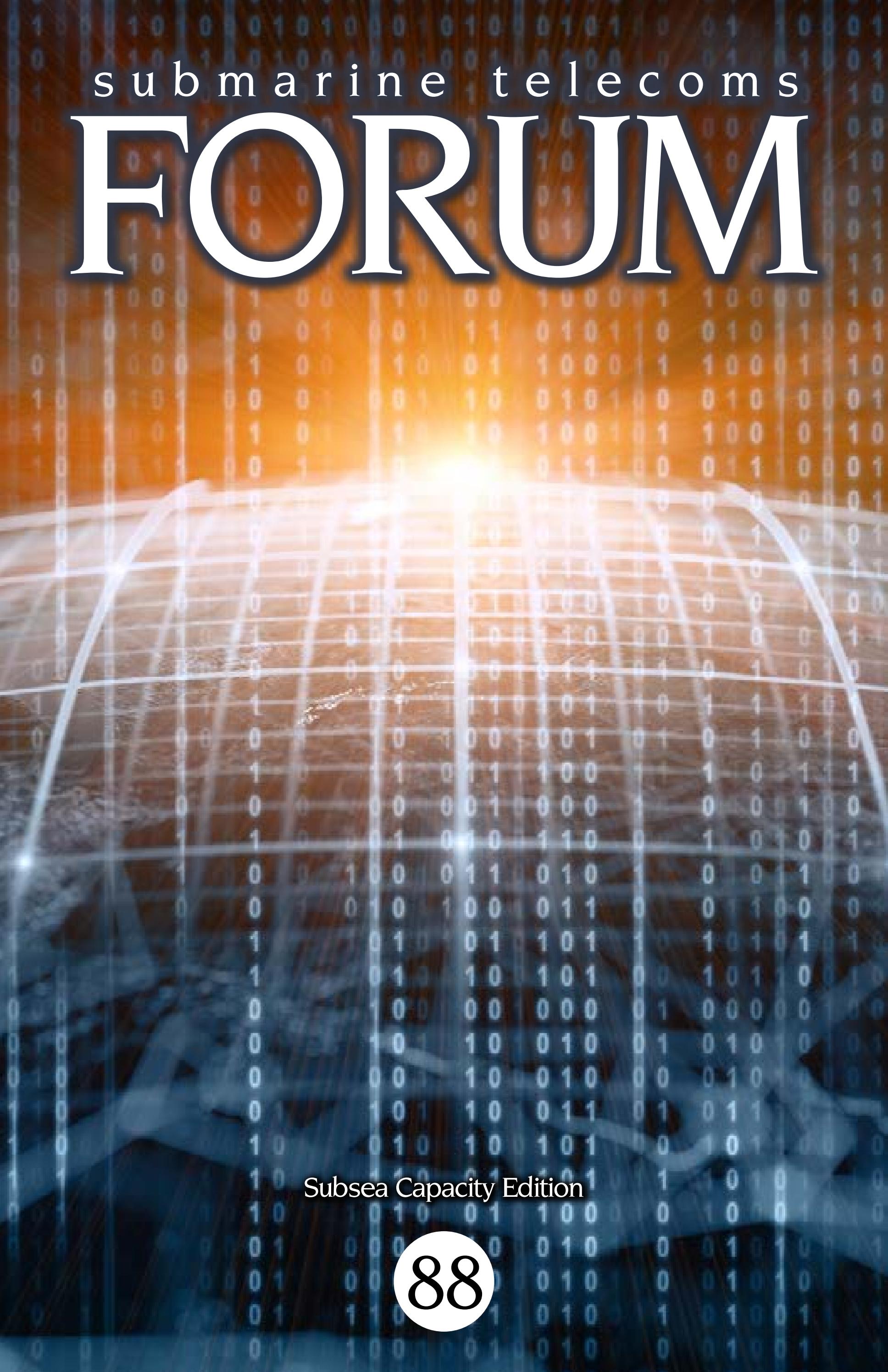 SubTel Forum Issue #88 - Subsea Capacity cover