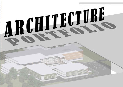 architecture portfolio