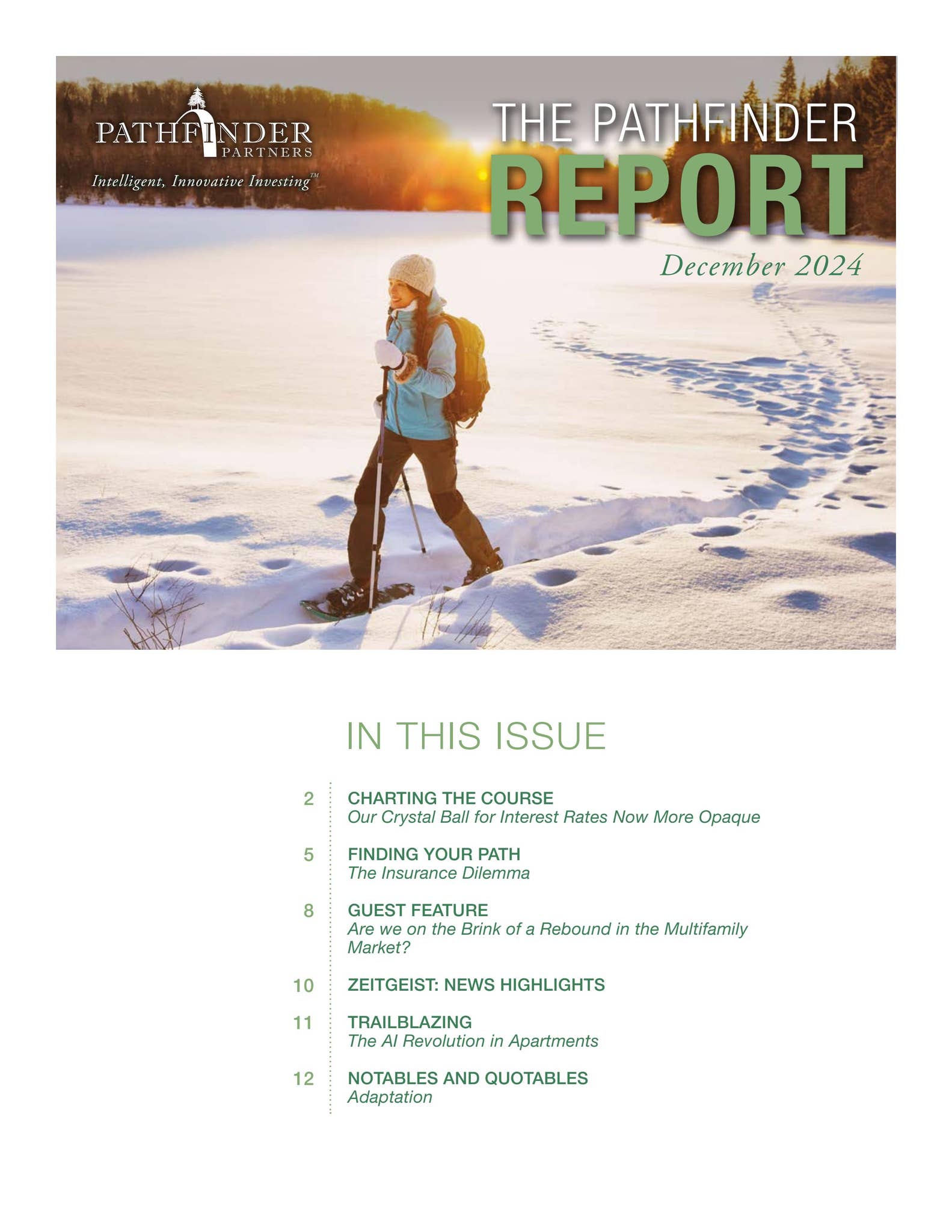 The Pathfinder Report - December 2024 by PathfinderPartnersLLC - Issuu