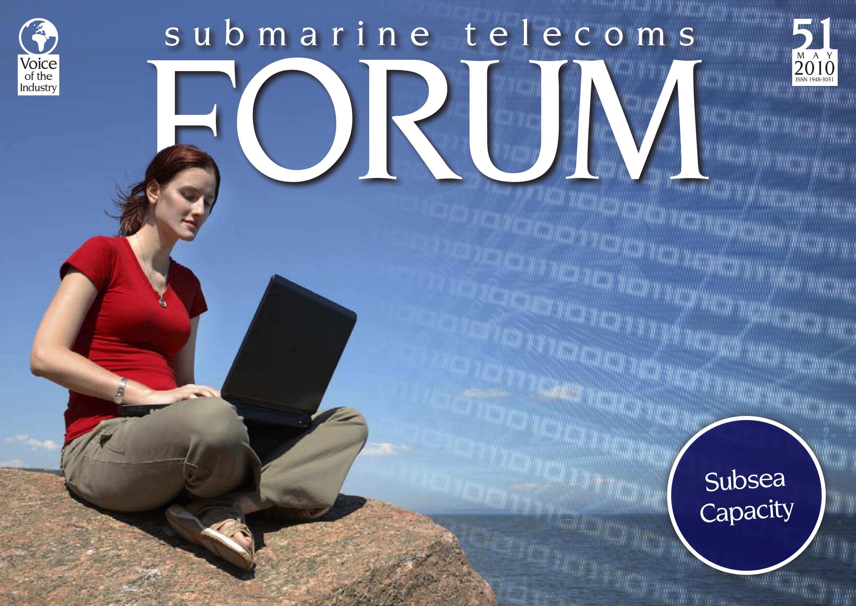 SubTel Forum Issue #51 - Subsea Capacity cover