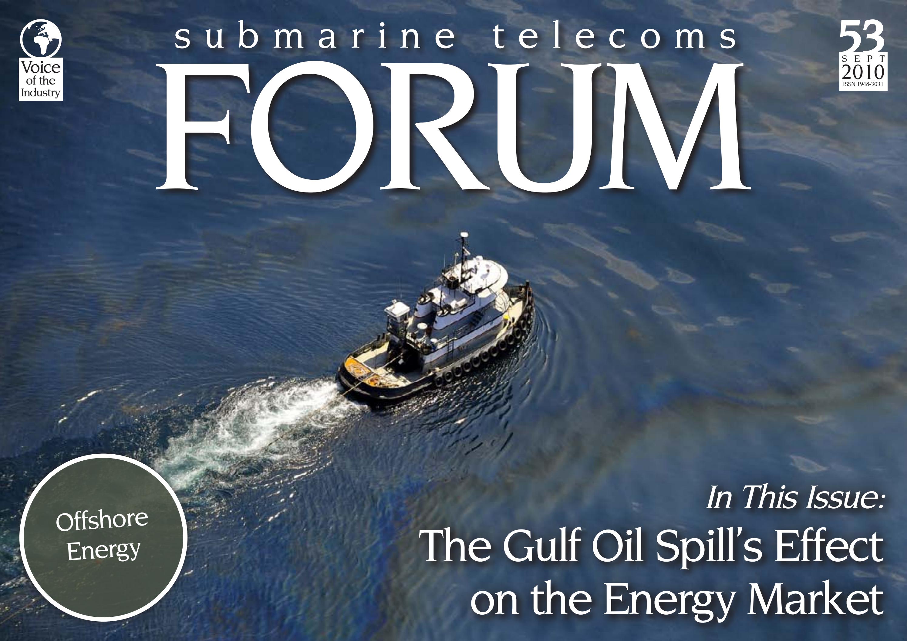 SubTel Forum Issue #53 - Offshore Energy cover