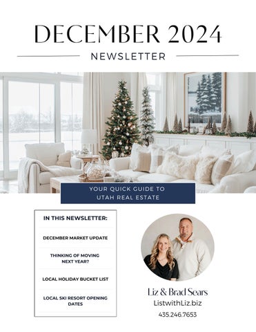 December 2024 Newsletter