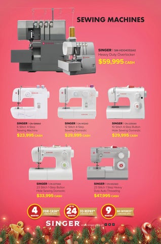 SINGER-Christmas- 家具目录 -2024 (Appliances) 第 21 页