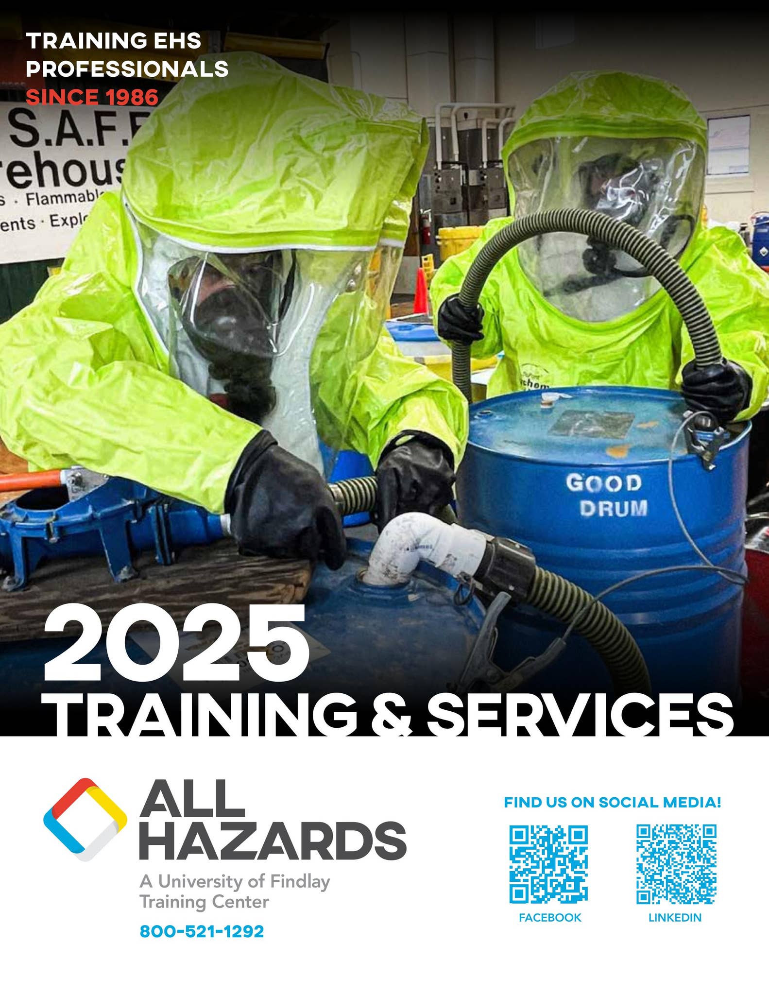 All Hazards 2025 Training & Services Catalog by University of Findlay