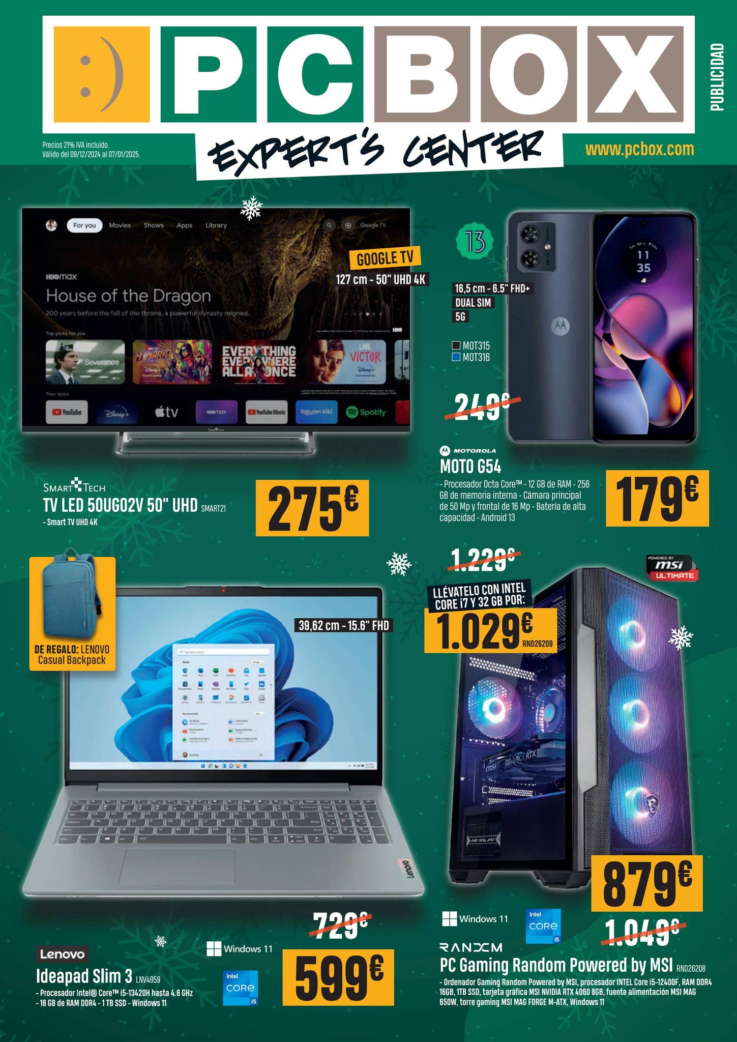 PCBOX | Catálogo navidad 2024 by Ticnova Quality Team - Issuu