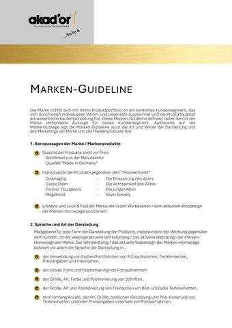 CI Richtlinie Akador 金色 第 6 页