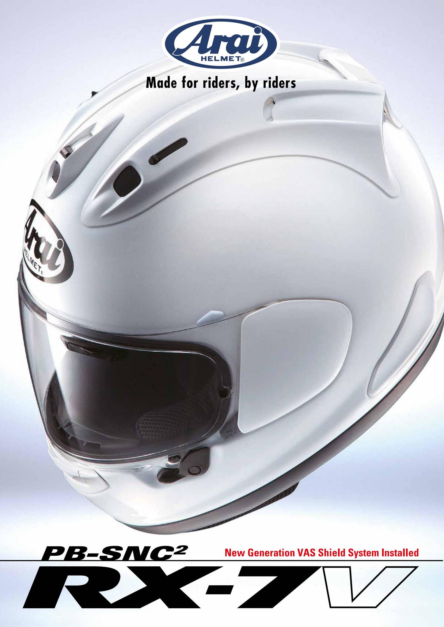 Arai RX-7V Evo Brochure by moto-direct - Issuu