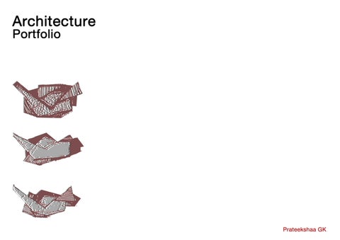 architecture portfolio