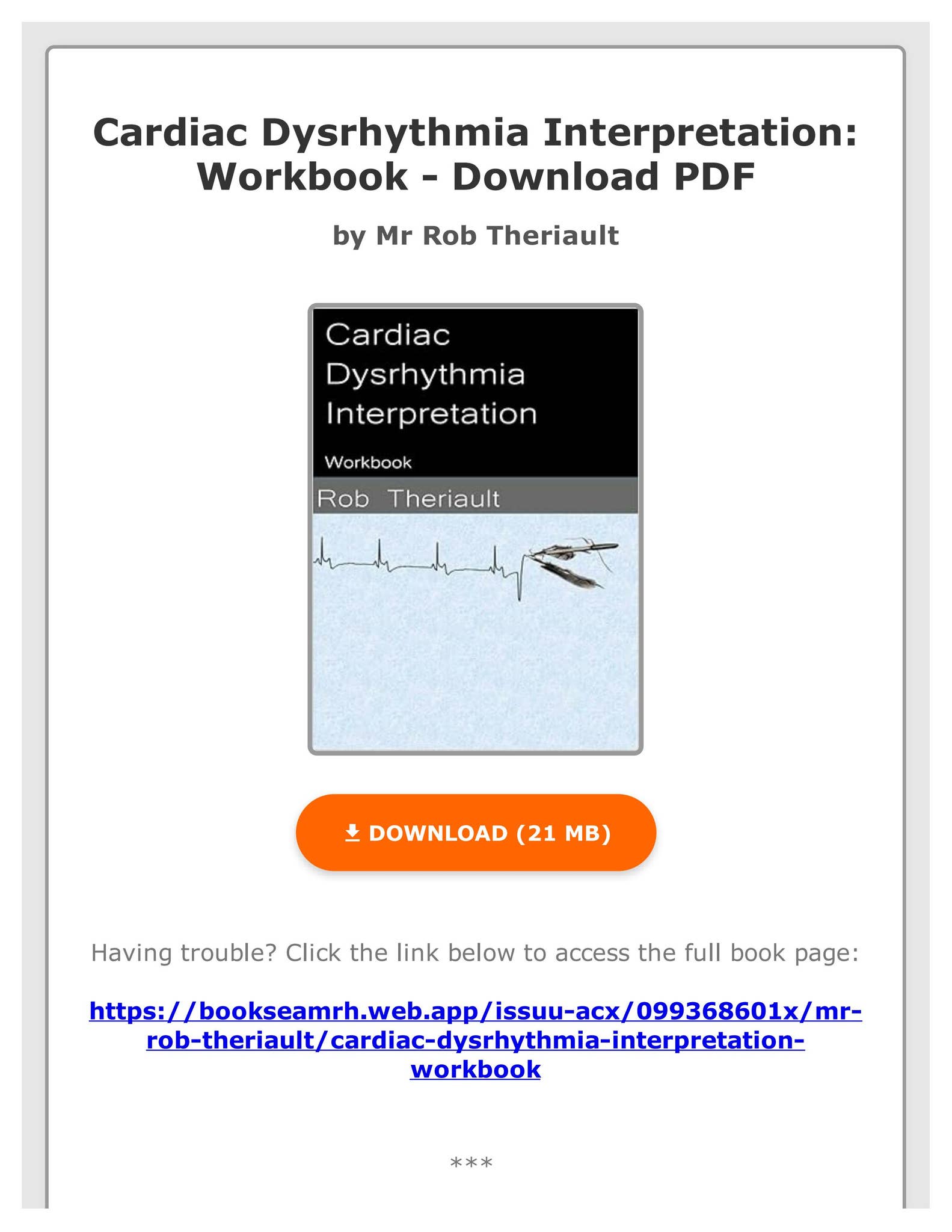 The Dysrhythmia Interpretation Certificate That Could Save A Life - lj4v139
